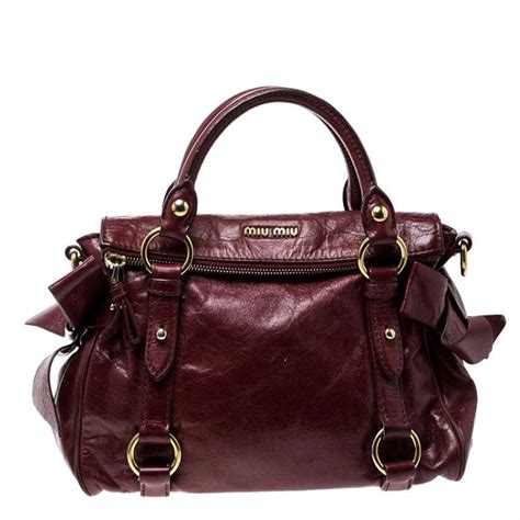 miu miu vitello bow bag price|MIU MIU Vitello Bag for Women .